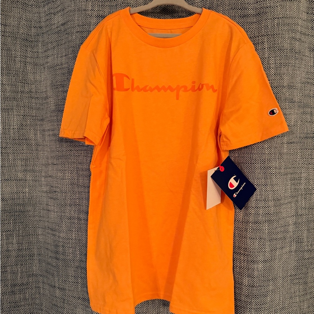 Champion Youth Medium (10/12) light Orange T-Shirt